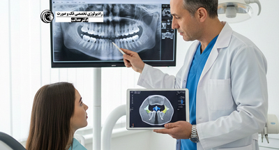 نقش رادیولوژی تخصصی در ایمپلنت دندان | CBCT در فردیس کرج